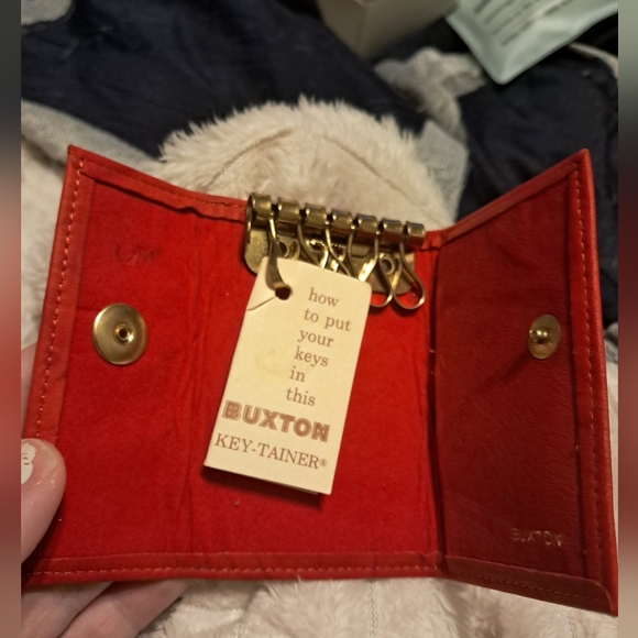 1960s VINTAGE NEW IN BOX Buxton Petite Ladies Wallet Key Holder Set Box - Picture 2 of 4